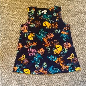 Denim&Co Vibrant Floral Sleeveless Top